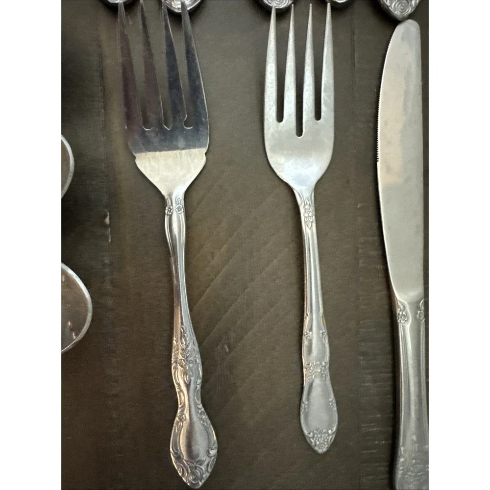 Reed & Barton Rebacraft Candace-Andrea Tablespoons Stainless Set‎ of 16